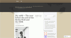 Desktop Screenshot of minded.com